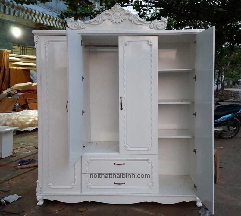 Tủ áo cao cấp MS 9127 Giá 1m8 : 10.000.000 - Ảnh 3