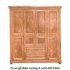 Tủ áo gỗ đinh hương 4 cánh MS 2894