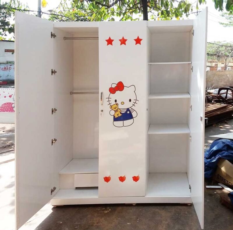 Tủ áo Hello Kitty MS 9131 Giá : Size 1m6 = 6.700.000 - Ảnh 3
