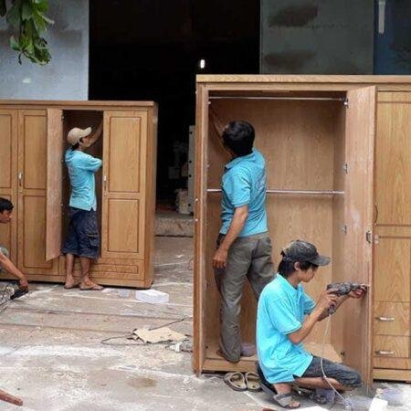 Tủ áo vân gỗ sồi MS 9257 Giá 1m6 = 6.800.000đ