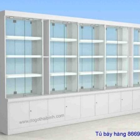 Tủ bày hàng MS 8669 Size : tủ bày hàng Giá : 2.000.000m2