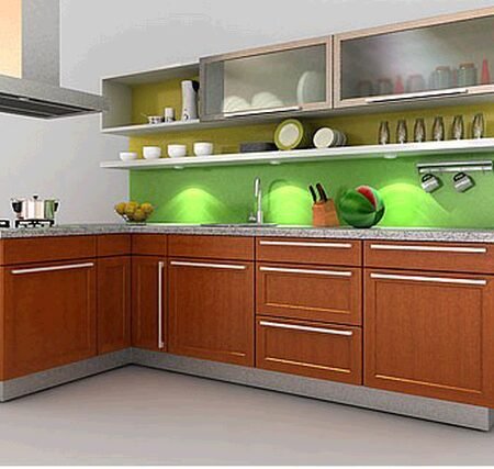 Tủ bếp gỗ cn phủ xoan đào  MS 1230  GIÁ : 2.500.000 md