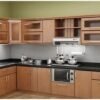 TỦ BẾP GỖ căm xe MS 1183  GIÁ : 4.700.000md - Hình ảnh 2