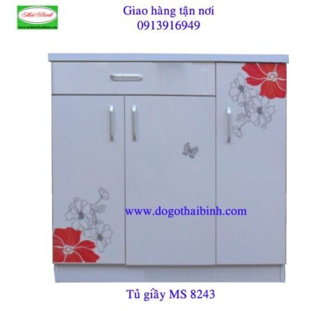 Tủ giầy dép MS 8242 Giá 1m0x0m33x1m08 = 2.200.000       1m2x0m33x1m08 = 2.500.000