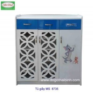 Tủ giầy dép MS 8735 Giá 1m2 = 3.300.000