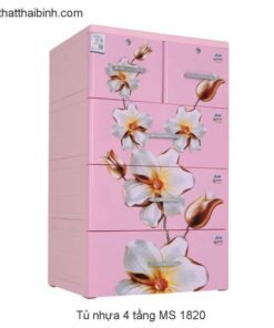 Tủ nhựa 4 tầng MS 1820