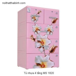 Tủ nhựa 4 tầng MS 1820
