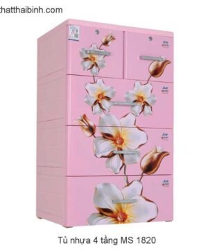 Tủ nhựa 4 tầng MS 1820