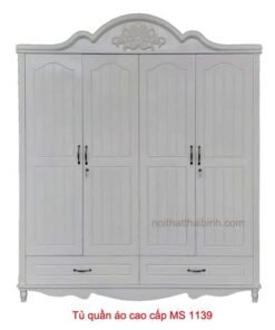 Tủ quần áo 4 cánh đẹp MS 1139 Giá bán= 10.000.000đ giảm còn= 9.000.000đ