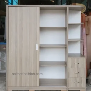 Tủ quần áo cánh lùa hiện đại MS 1233