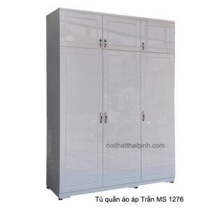 Tủ quần áo cao áp trần đẹp MS 1276 Giá bán = 11.000.000đ giảm còn = 9.000.000đ