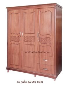Tủ quần áo đẹp 1m6 MS 1303 Giá bán = 7.500.000đ giảm còn = 6.500.000đ