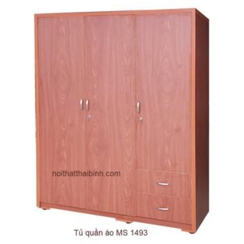 Tủ quần áo 3 cánh MS 1493 Giá bán= 7,500,000đ giảm còn= 6,500,000đ
