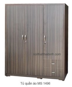 Tủ quần áo phòng ngủ hiện đại MS 1496 Giá bán= 7,000,000đ giảm còn= 6,000,000đ