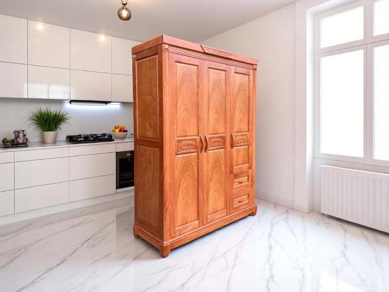 4 kiểu tủ quần áo tiết kiệm diện tích phổ biến