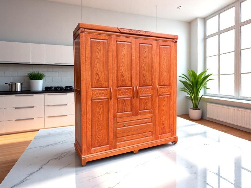 Mẫu tủ quần áo gỗ công nghiệp đẹp phù hợp