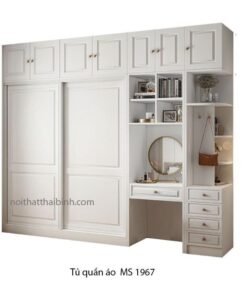 Tủ quần áo có kệ bàn phấn MS 1967
