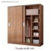 Tủ quần áo cửa lùa hiện đại MS 1987