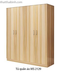 Tủ quần áo melamine 1m8 MS 2129