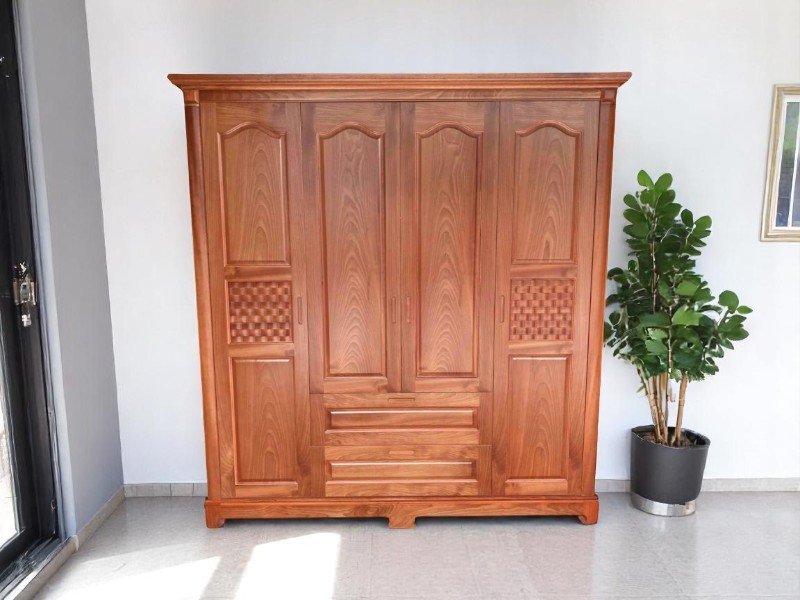 7 kiểu tủ quần áo gỗ phổ biến bạn nên biết