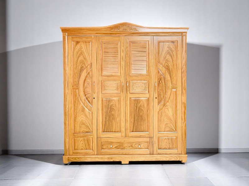 7 kiểu tủ quần áo gỗ phổ biến bạn nên biết