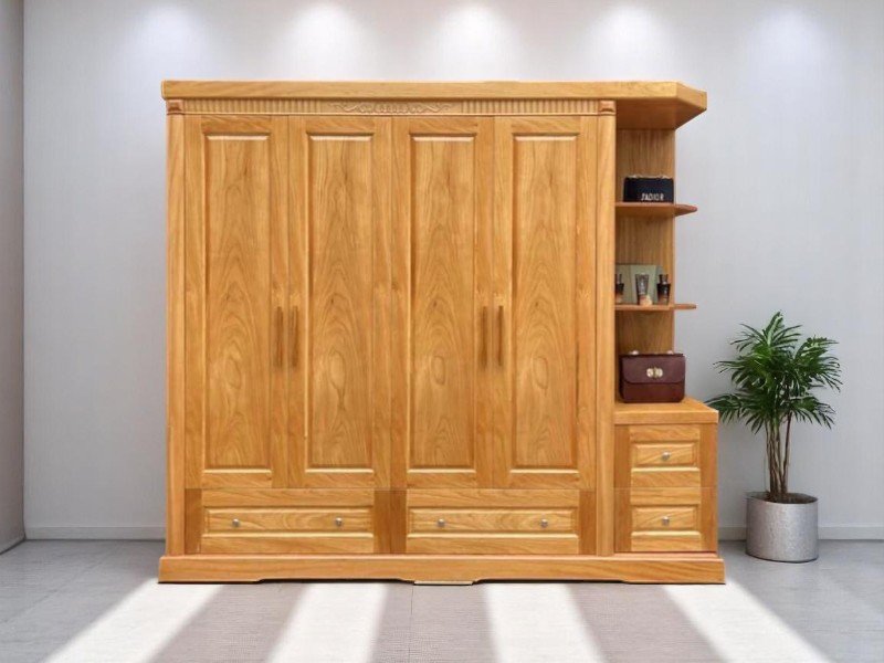 7 kiểu tủ quần áo gỗ phổ biến bạn nên biết