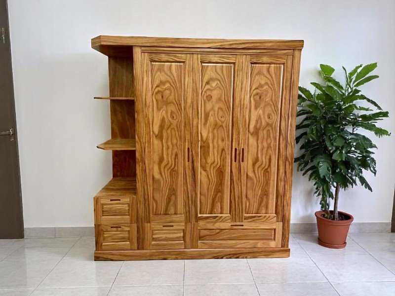5 Bước tự sơn lại tủ áo gỗ cũ