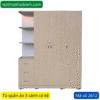 Tủ quần áo 3 cánh có kệ MS 2612