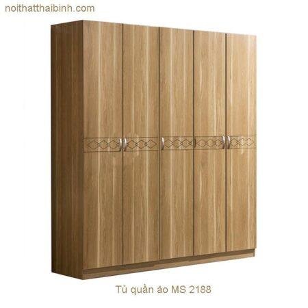 Tủ quần áo 5 cánh đẹp MS 2188