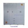 Tủ quần áo gỗ công nghiệp MS 9450 2 Tủ quần áo gỗ công nghiệp MS 9450