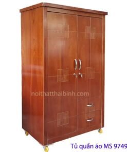 Tủ đựng quần áo nhỏ đẹp MS 9749 Giá = 4.500.000 đ