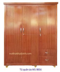 Tủ quần áo 3 cánh giá rẻ MS 9856 Giá 1m6 = 6.500.000