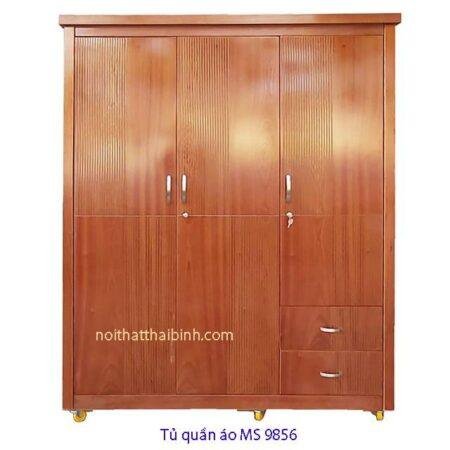 Tủ quần áo 3 cánh giá rẻ MS 9856 Giá 1m6 = 6.500.000