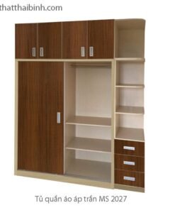 Tủ quần áo cao áp trần đẹp MS 2027