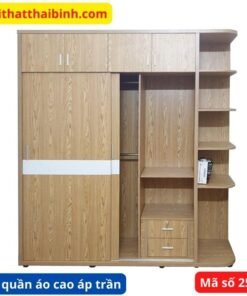 Tủ áo cao áp trần đẹp MS 2565