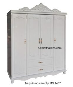 Tủ quần áo phòng ngủ tân cổ điển MS 1437