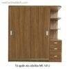 Tủ quần áo 2 cánh trượt MS 2012