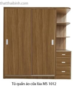 Tủ quần áo 2 cánh trượt MS 2012