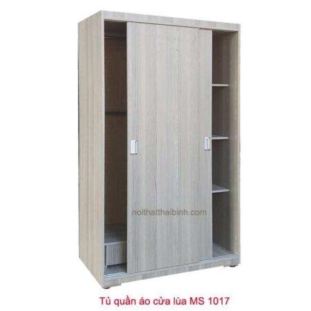 Tủ quần áo cửa lùa nhỏ MS 1017 Giá bán = 4.000.000 đ