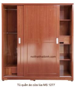 Tủ quần áo cửa lùa hiện đại đẹp MS 1277 Giá bán = 9.500.000đ giảm còn = 7.500.000đ
