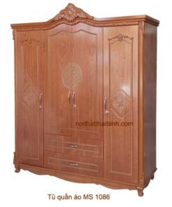 Tủ quần áo đẹp chất lượng MS 1086 Giá bán = 10.000.000 đ