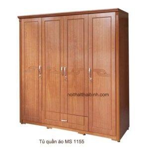 Tủ quần áo gia đình MS 1155 Giá bán= 9.500.000đ giảm còn= 8.500.000đ