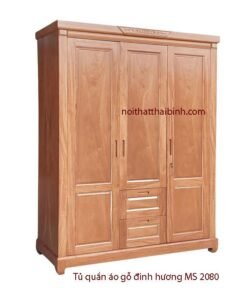 Tủ quần áo gỗ Đinh Hương MS 2080