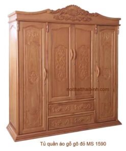Tủ gỗ gõ đỏ đẹp MS 1590 Giá bán= 44,000,000đ giảm còn= 34,000,000đ