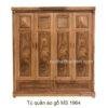 Tủ quần áo gỗ hương xám MS 1964