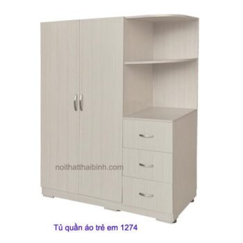 Tủ quần áo trẻ em đẹp MS 1247 Giá bán = 5.500.000đ giảm còn = 4.500.000đ