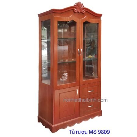 Mẫu tủ rượu đẹp MS 9809 Giá 1m2 = 7.000.000
