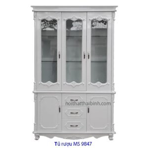 Tủ rượu đẹp cao cấp MS 9847 Giá 1m2 = 7.000.000