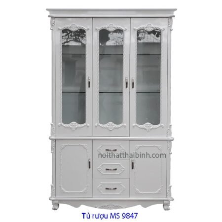 Tủ rượu đẹp cao cấp MS 9847 Giá 1m2 = 7.000.000
