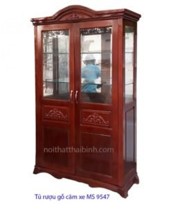 Tủ rượu gỗ căm xe MS 9547 Giá 1m0 = 13.500.000